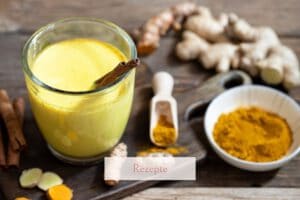 Goldene Milch Paste